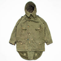 50s Vintage British Army Middle Parka - Large