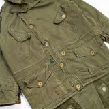 50s Vintage British Army Middle Parka - Large