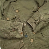 50s Vintage British Army Middle Parka - Large