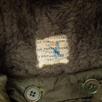 50s Vintage British Army Middle Parka - Large