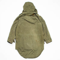 50s Vintage British Army Middle Parka - Large