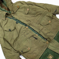 Rare 50s Vintage British Army 1st Pattern Middle Parka - X-Large