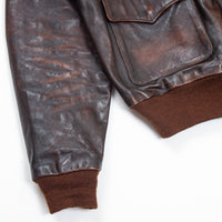 Eastman Leather Co. USAAF A-2 Horsehide Leather Flight Jacket - Large