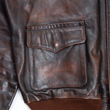 Eastman Leather Co. USAAF A-2 Horsehide Leather Flight Jacket - Large