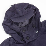 80s Vintage Royal Navy Ventile Deck Smock - Large