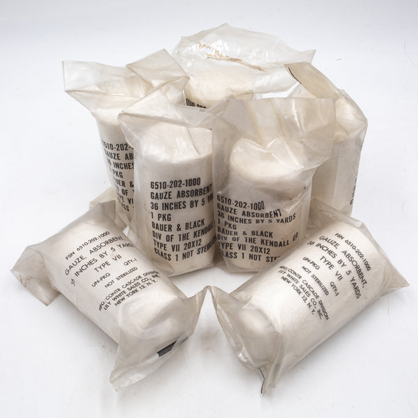 60s US Army Vietnam War Absorbent Gauze Type VII