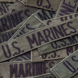 1x Original 1970s/80s Subdued Embroidered US Marines Branch Tape Patch