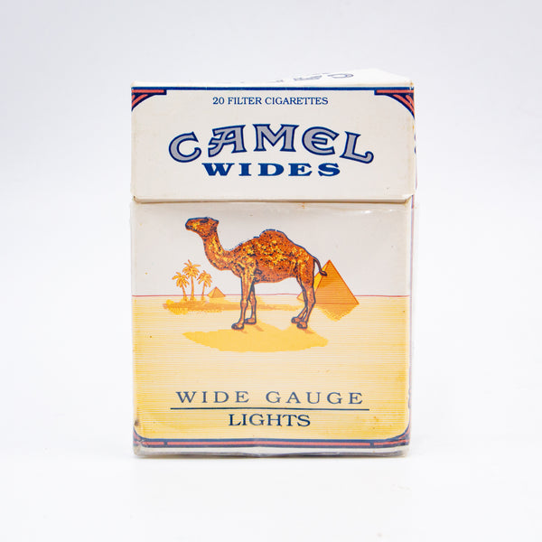 Vintage Empty Camel Wides Cigarette Packet