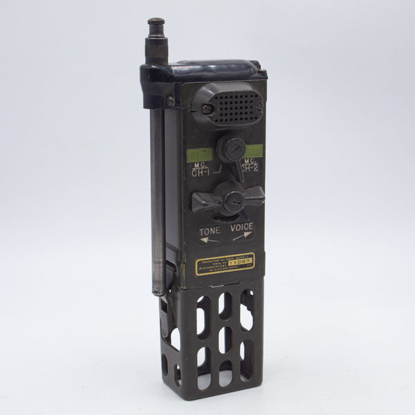 60s Vietnam War AN/PRT-4 Transmitter Helmet Radio