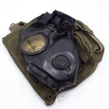1967 Dated US Military Vietnam War ABC M17 Gas Mask & Bag