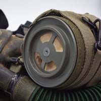 【実物美品】アメリカ軍 M24航空機搭乗員用ガスマスク:ベトナム戦争時代にて使用 Rare 1969 Dated US Military Vietnam War M24 Aircraft Gas Mask, Bag