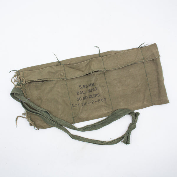 Vietnam War 5.56mm M16A1 20rd Magazine Bandoleer