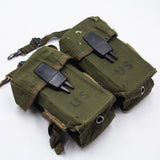 1969 Vietnam War M1967 M67 Long Ammunition Pouch Set