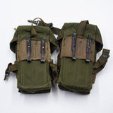 1969 Vietnam War M1967 M67 Long Ammunition Pouch Set