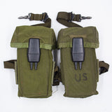 1969 Vietnam War M1967 M67 Long Ammunition Pouch Set