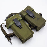 1969 Vietnam War M1967 M67 Long Ammunition Pouch Set
