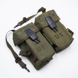 1969 Vietnam War M1967 M67 Long Ammunition Pouch Set