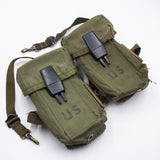 1969 Vietnam War M1967 M67 Long Ammunition Pouch Set