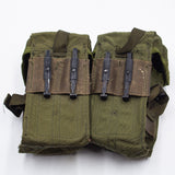 NOS 1969 Vietnam War M1967 M67 Long Ammunition Pouch Set