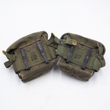 2x NOS 60s Vietnam War M-1956 Short Ammunition Pouch Set