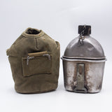 1945 WW2 US Military 1 Qt Canteen Set