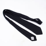 60s US Army Class A Dress Uniform Black Wool Necktie