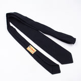 60s US Army Class A Dress Uniform Black Wool Necktie