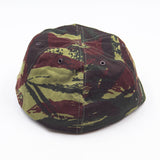 Rare Vintage Moroccan Army French Lizard Camo Baseball Cap - Large