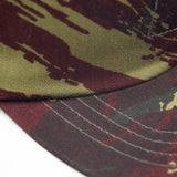 Rare Vintage Moroccan Army French Lizard Camo Baseball Cap - Large