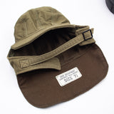 NOS 40s WW2 Vintage US Navy Foul Weather Flight Deck Cap - Size 7 1/4
