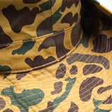 60s Vietnam War Vintage Duck Hunter Cowboy Hat - 7 1/8