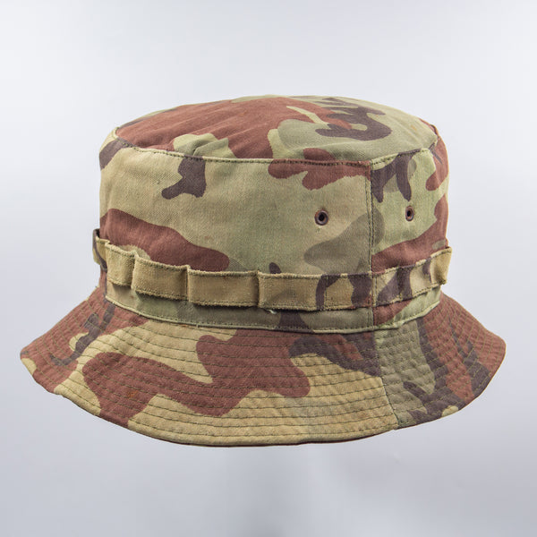 70s Vintage ARVN BDQ Fabric Boonie - Medium