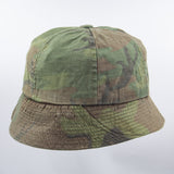 60s Vietnam War Invisible ERDL Sateen 'Beachball' Boonie - 7 1/4