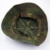 60s Vietnam War Invisible ERDL Sateen 'Beachball' Boonie - 7 1/4