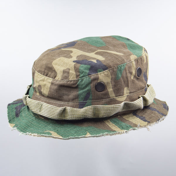 70s RDF ERDL Short Brim Boonie Hat - 7 1/4