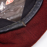 Original 60s Vietnam War Vietnamese Tailor-Made Red Wool Beret