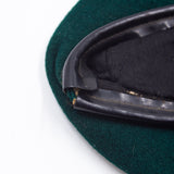 Original 60s Vietnam War Vietnamese Tailor-Made Green Wool Beret