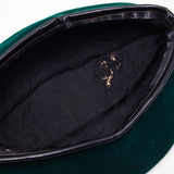 Original 60s Vietnam War Vietnamese Tailor-Made Green Wool Beret