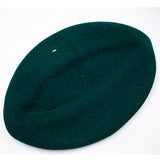 Original 60s Vietnam War Vietnamese Tailor-Made Green Wool Beret