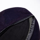 Original 60s Vietnam War Vietnamese Tailor-Made Dark Blue Wool Beret