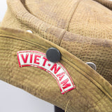 60s Vietnam War Vietnamese-Made Cowboy Hat - Medium