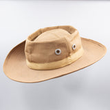 60s Vietnam War Vietnamese-Made Cowboy Hat - Medium