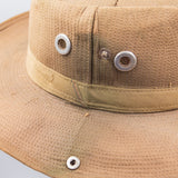 60s Vietnam War Vietnamese-Made Cowboy Hat - Medium