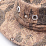 60s Vietnam War Vietnamese-Made Tigerstripe Cowboy Hat