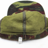 Rare Vintage Moroccan Army French Lizard Camo Baseball Cap - Large