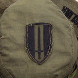 60s Vietnam War Embroidered USARV OG-107 Ripstop Boonie Hat - 7