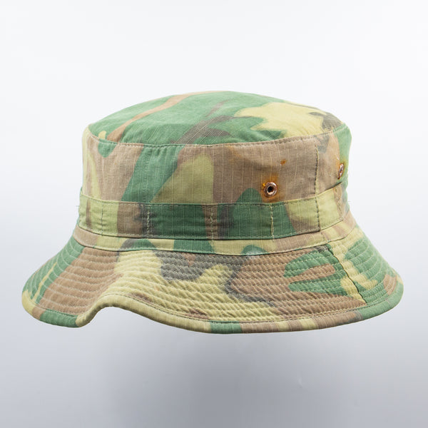Original 60s Vietnamese-Made ERDL Boonie Hat - Large