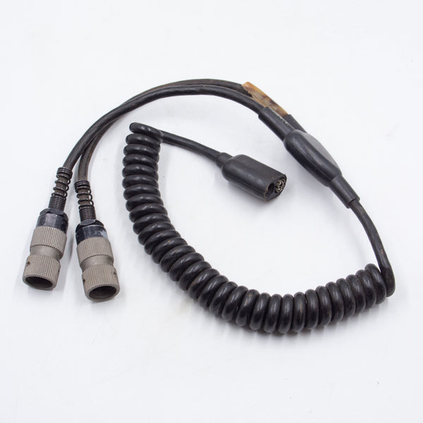 60s Vietnam War US Military CX8650B/GR Headset Splitter Cable