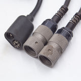 60s Vietnam War US Military CX8650B/GR Headset Splitter Cable