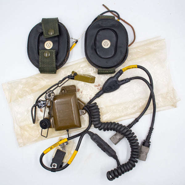 NOS 60s Vietnam War T-56-6 CVC Helmet Replacement SA-1552/G Radio Set